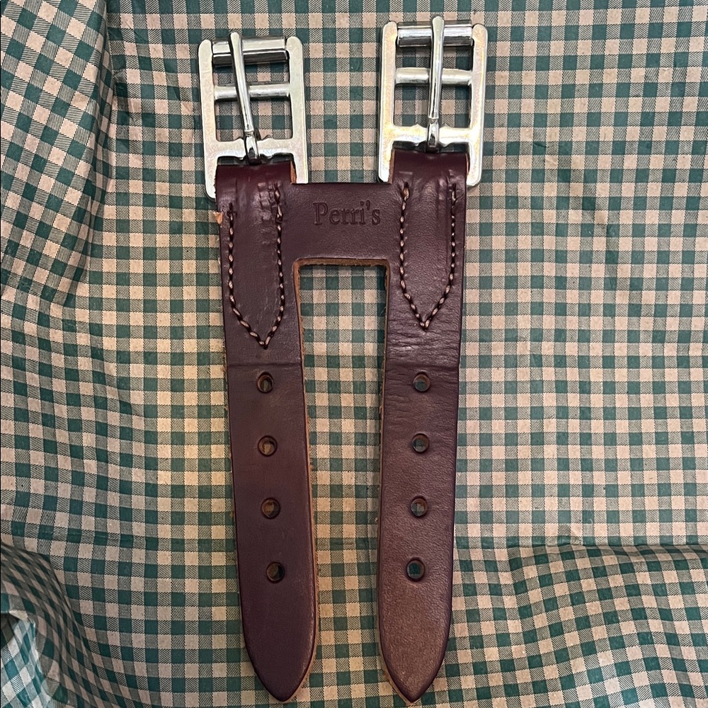 Perri’s leather horse saddle girth extender